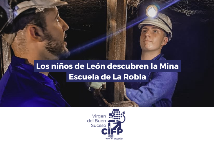 Los niños de León descubren la Mina Escuela de La Robla